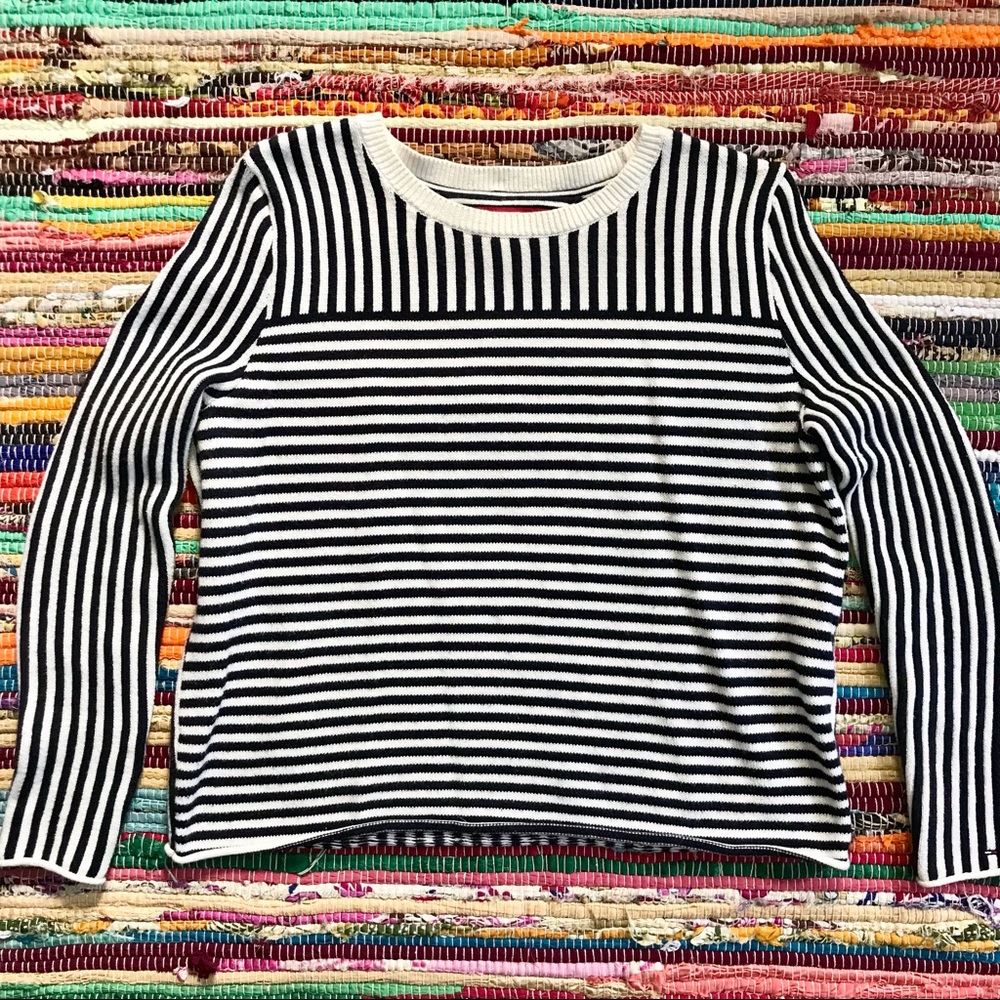Tommy Hilfiger ~ Stripe sweater navy white